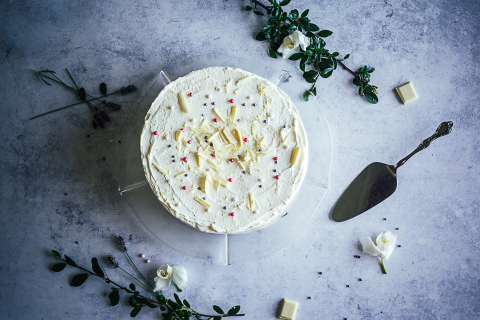 Himbeer-Törtchen mit weißer Ganache – Schwesternduett